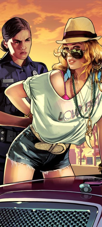 video game Grand Theft Auto V Phone Wallpaper