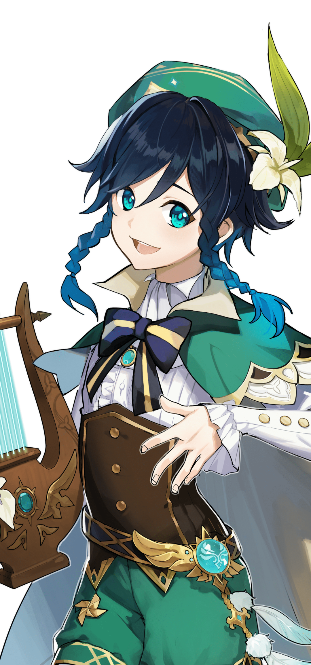 Download Venti (Genshin Impact) Video Game Genshin Impact Phone Wallpaper