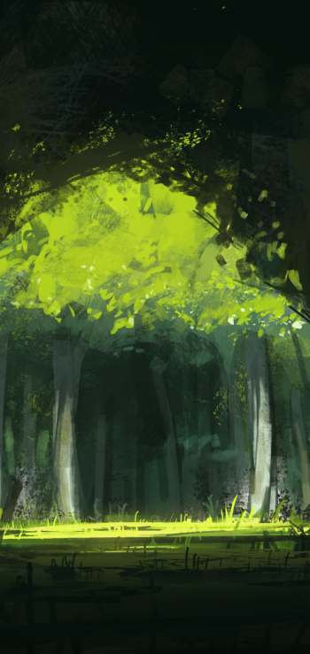 Anime forest anime forest Phone Wallpaper