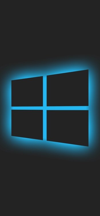 glow logo technology Windows Phone Wallpaper