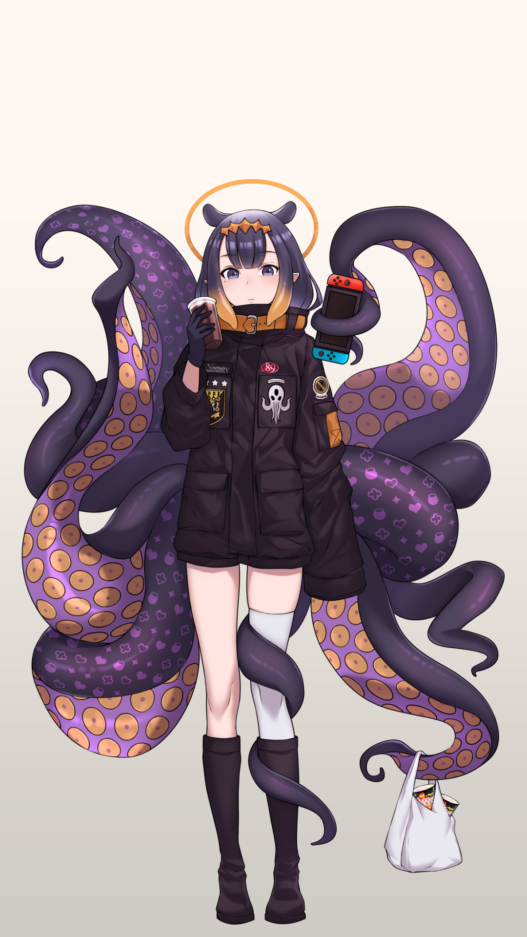 Ninomae Ina'nis - Anime Octopus Girl