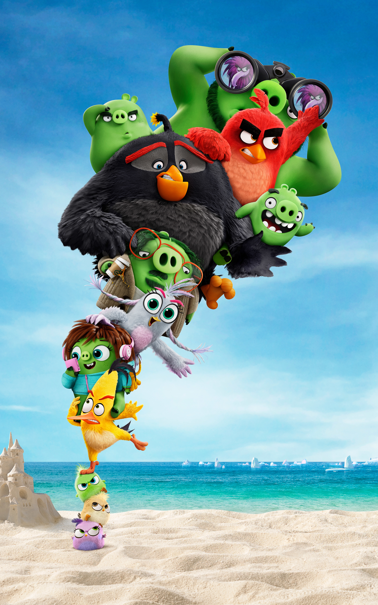 The Angry Birds Movie 2 Phone Wallpaper