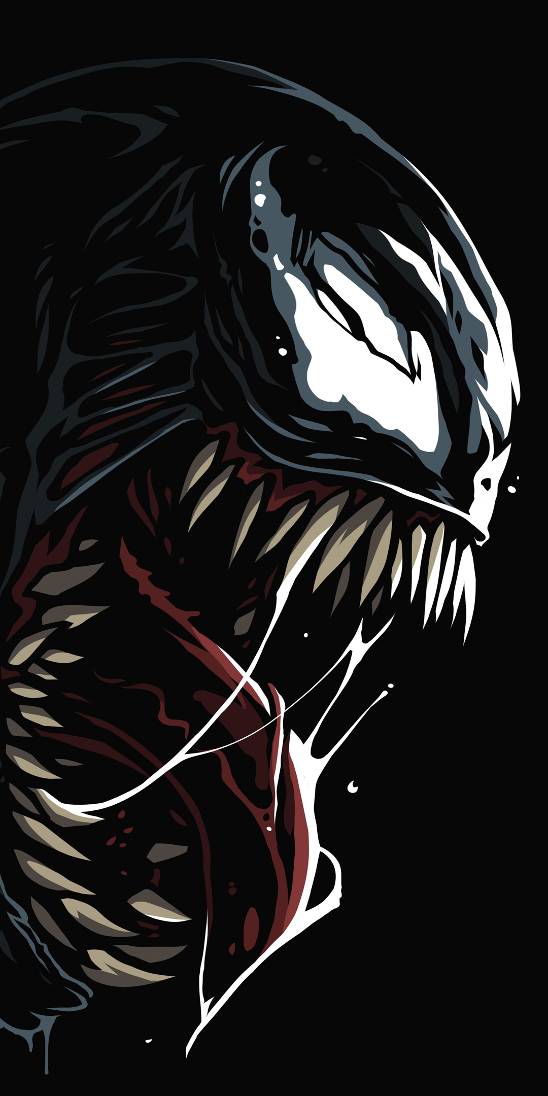 Venom Phone Wallpaper by Oleg Bright