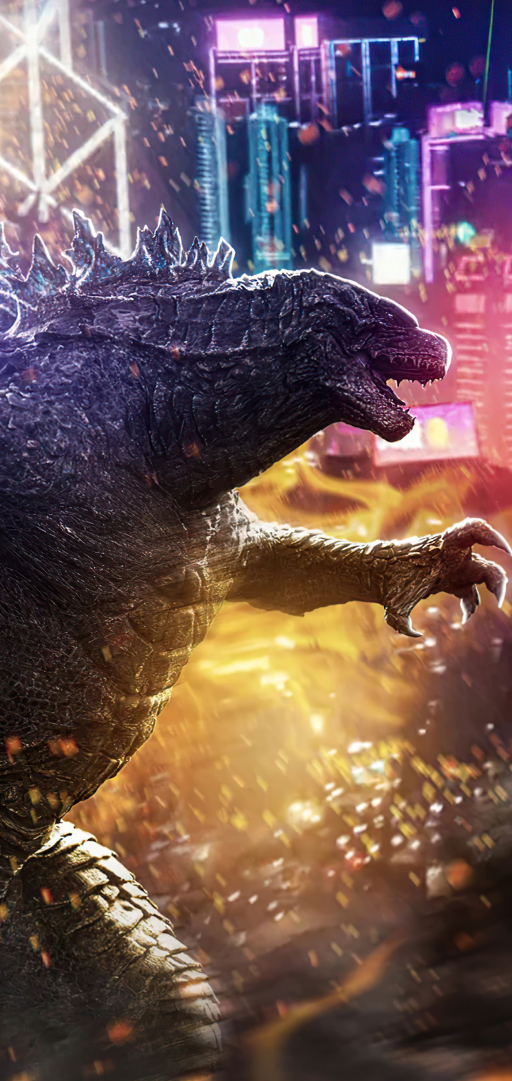 Godzilla vs Kong Phone Wallpaper by Bryan Fiallos