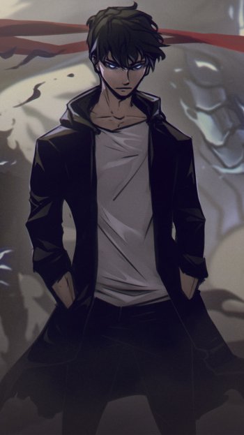 Sung Jin-Woo Igris (Solo Leveling) Anime Solo Leveling Phone Wallpaper