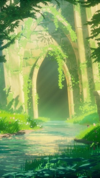  Zelda Forest Temple by Samuel Sheath