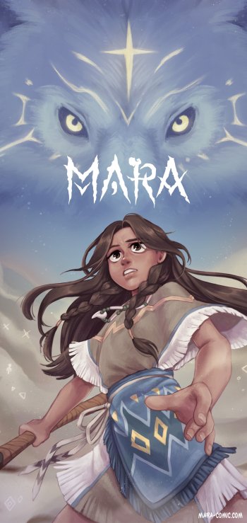  Mara - mobile wallpaper, from https://mara-comic.com