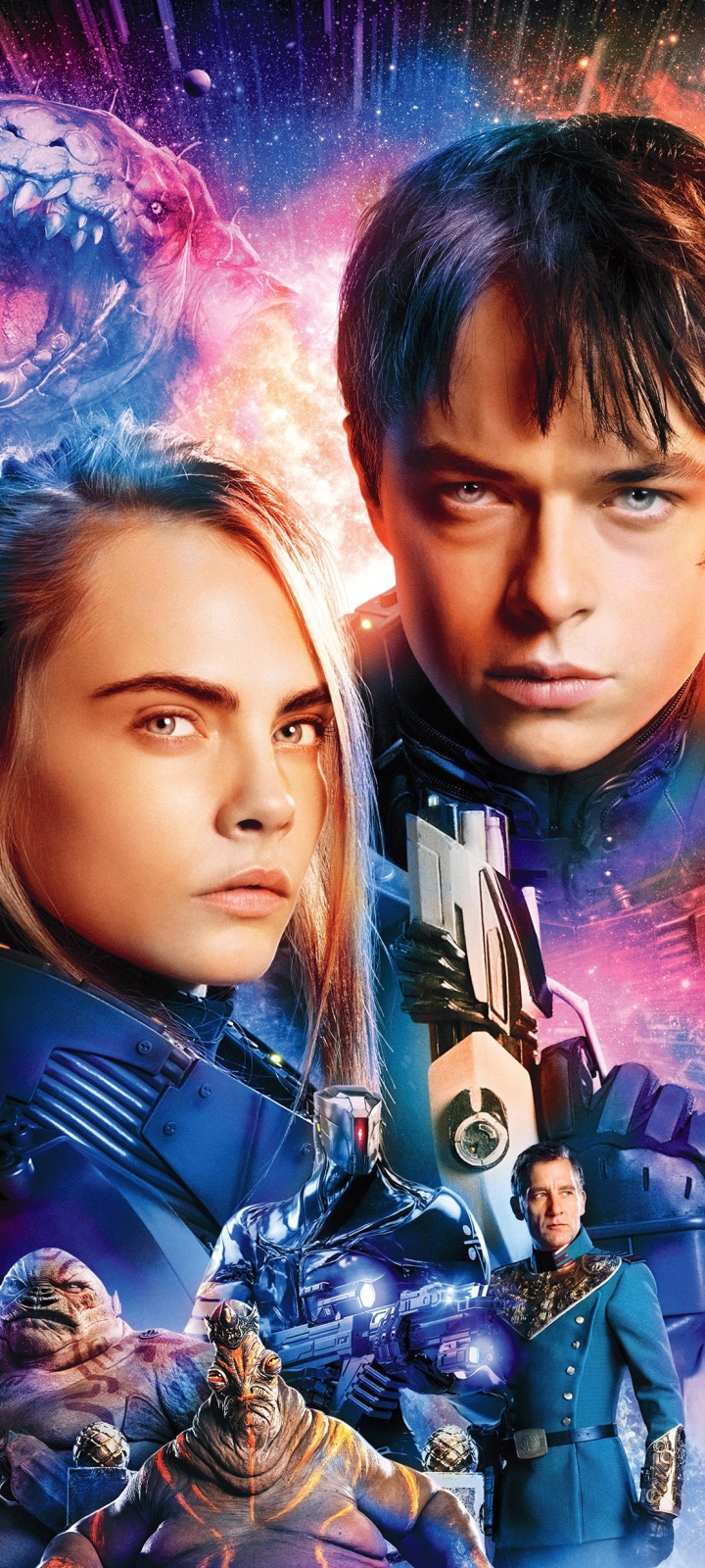 Valerian and the City of a Thousand Planets Phone Wallpaper