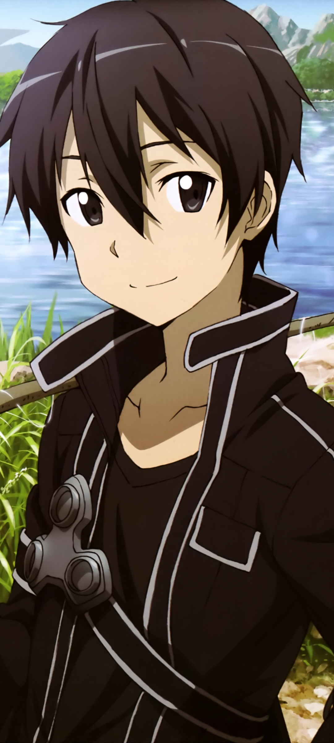 Phone wallpaper Kirito (1080x2400) : r/swordartonline