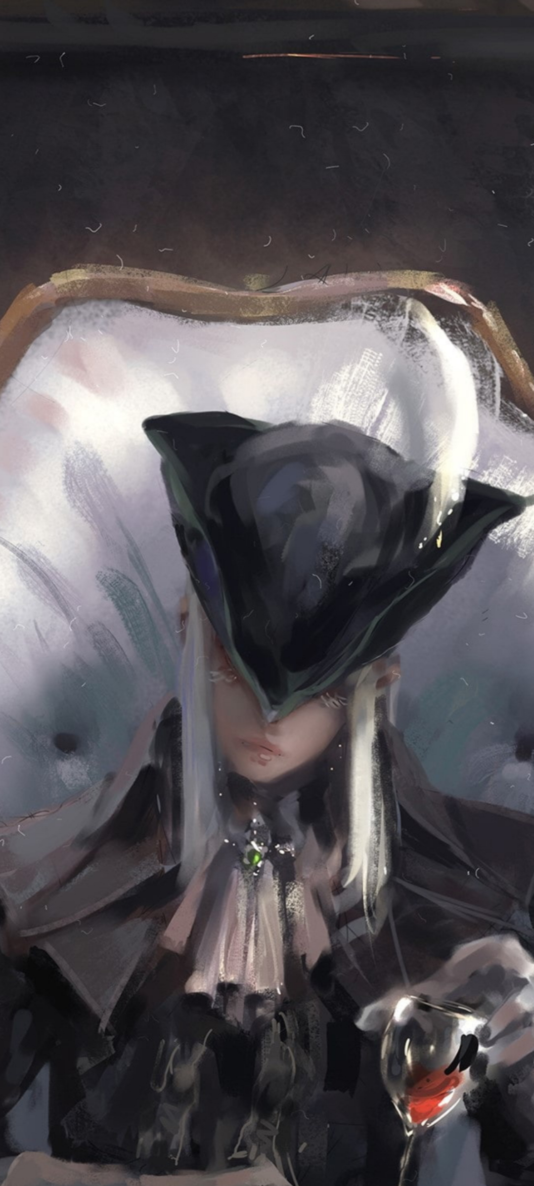 Download Woman Warrior Video Game Bloodborne Phone Wallpaper