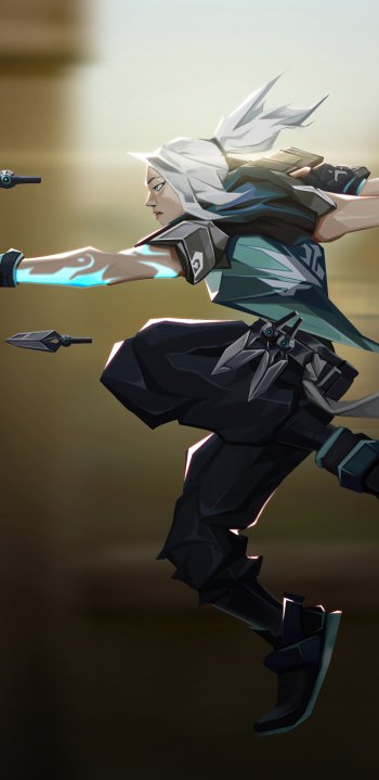 Jett (Valorant) video game Valorant Phone Wallpaper