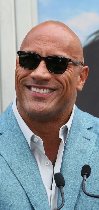 Celebrity Dwayne Johnson Phone Wallpaper