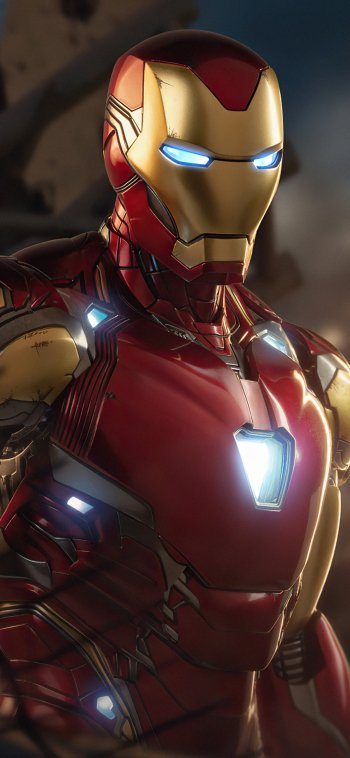 Comic Iron Man Phone Wallpaper