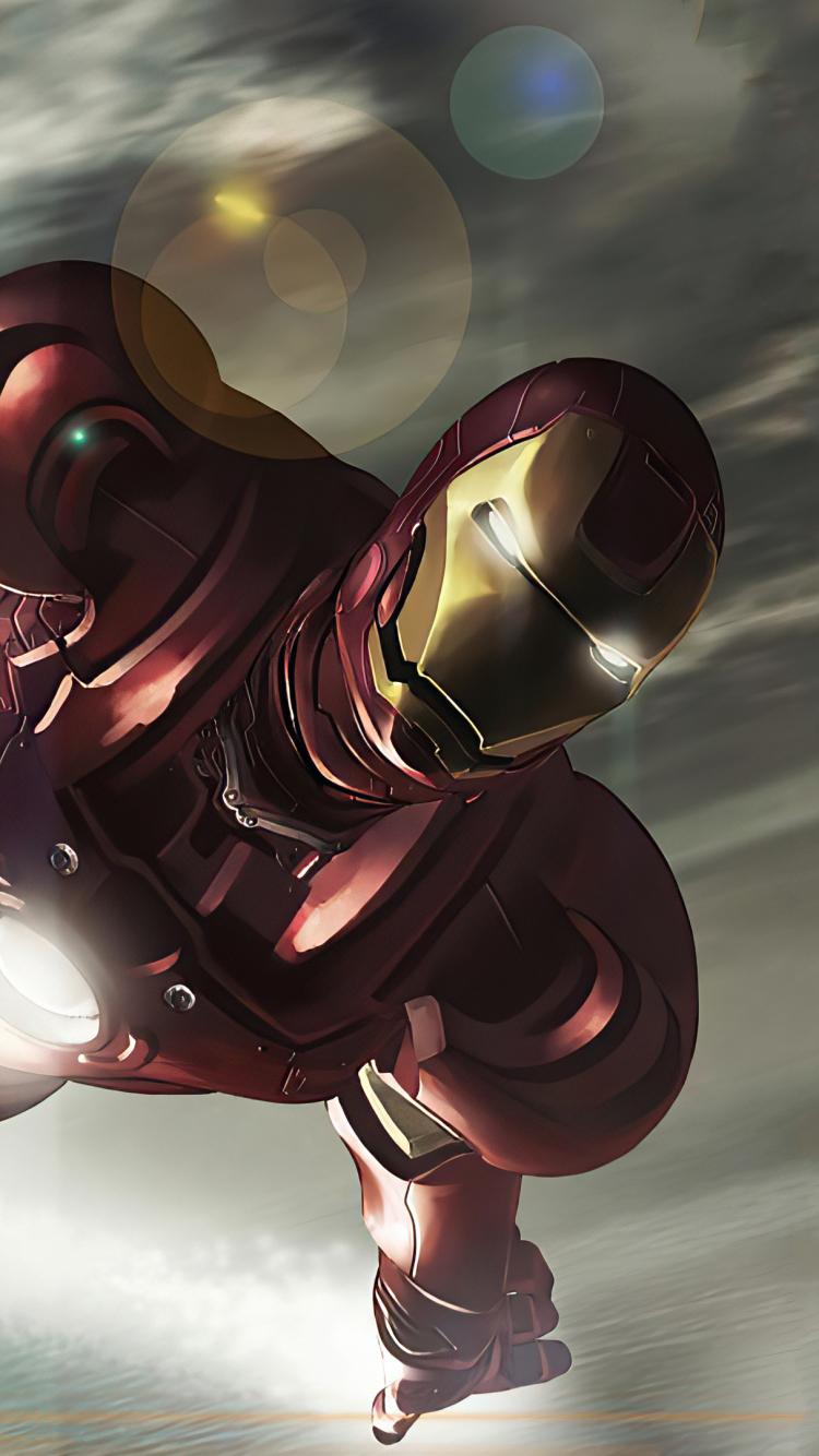 Iron Man Phone Wallpaper by artauxeo