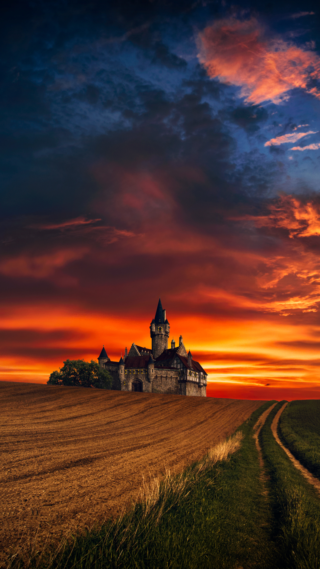 Fantasy Castle by hmetosche