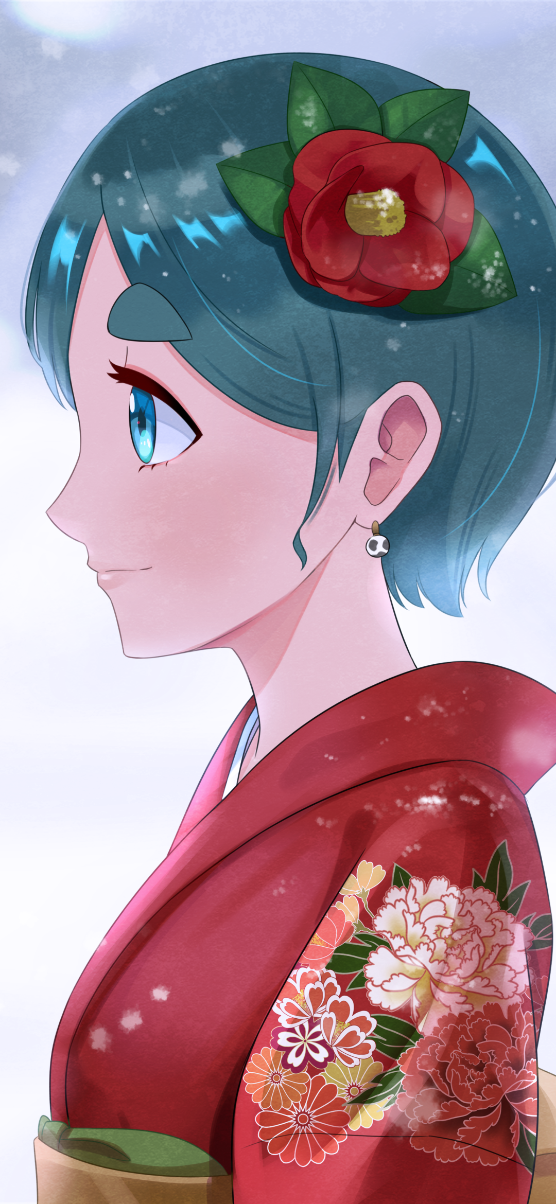 Anime Girl Phone Wallpaper by SINOHIRA RIN
