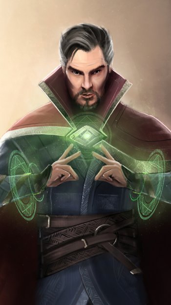 Comic Doctor Strange Phone Wallpaper