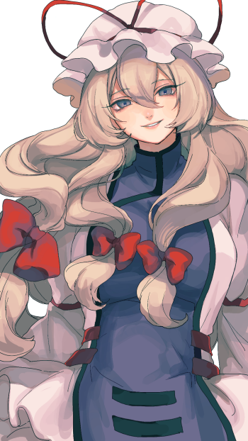 Yukari Yakumo Anime Touhou Phone Wallpaper