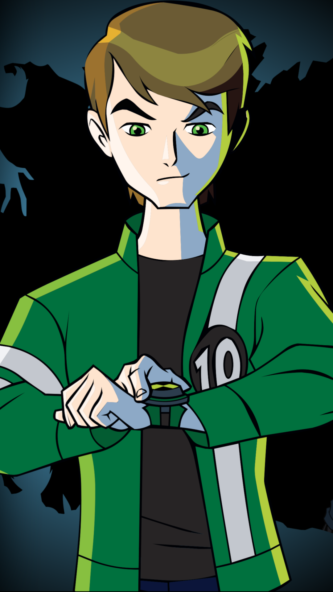 Ben 10, cartoon, HD phone wallpaper