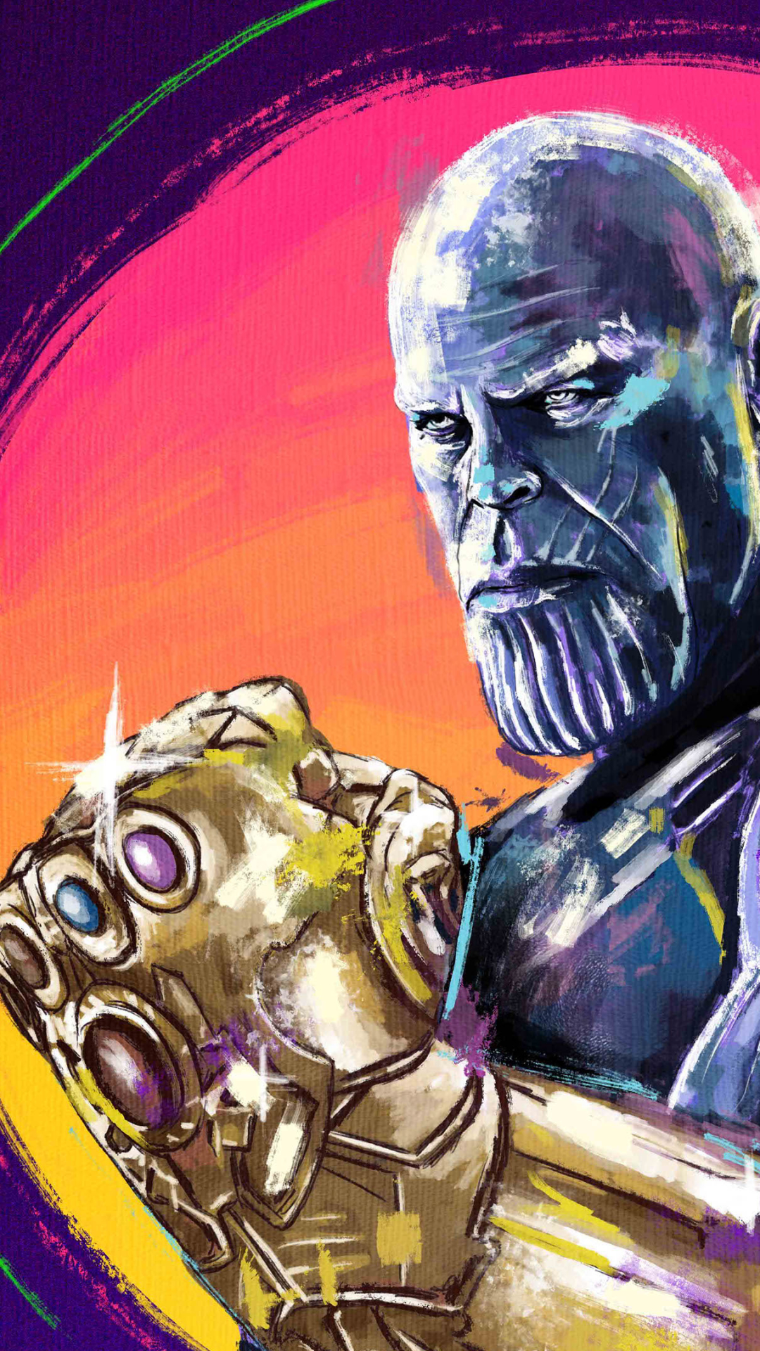 Thanos Phone Wallpaper - Mobile Abyss