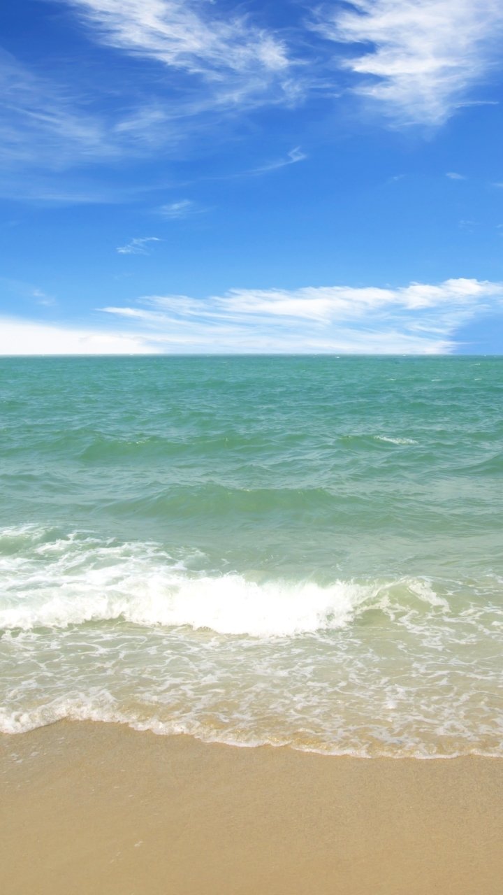 Download Horizon Nature Ocean Phone Wallpaper