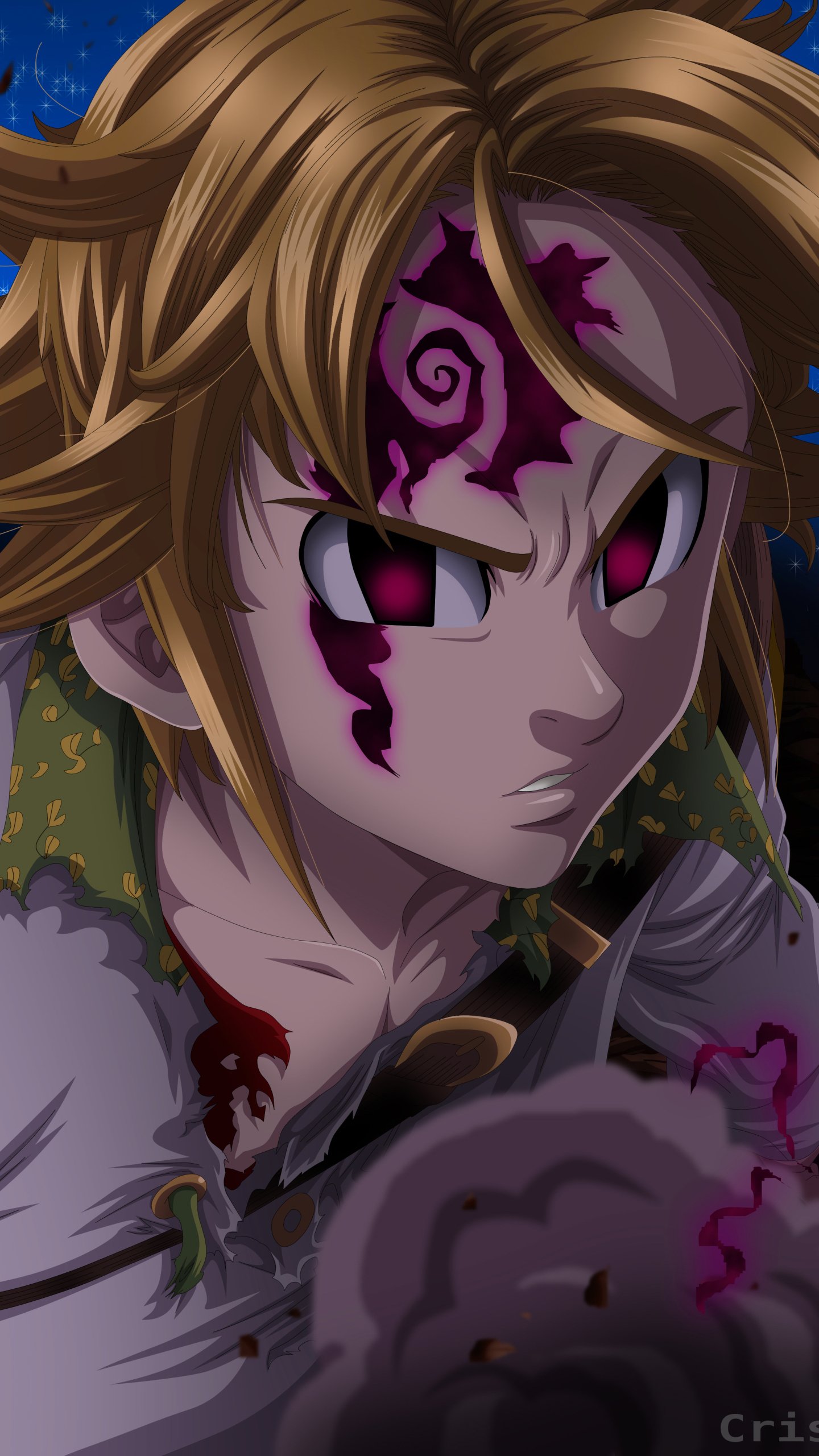 Download Meliodas (The Seven Deadly Sins) Anime The Seven Deadly Sins Phone Wallpaper