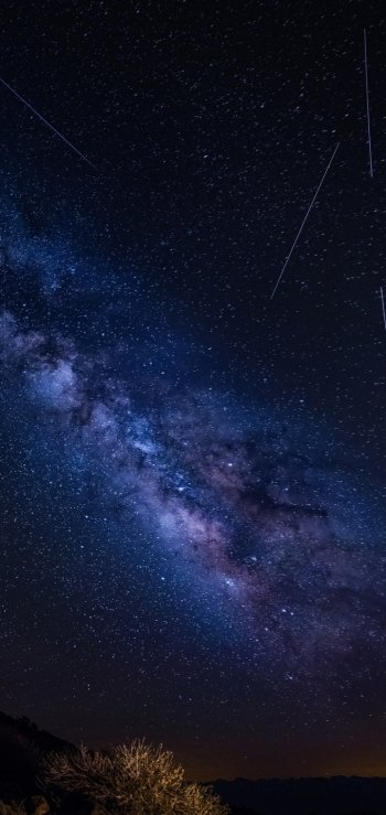 star starry sky sky nature night Sci Fi Milky Way Phone Wallpaper