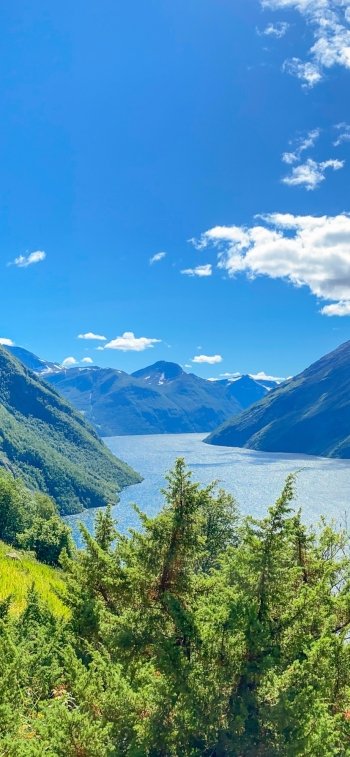 fjord Norway mountain photography landscape Phone Wallpaper