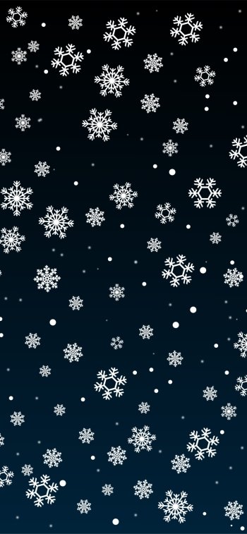 pattern artistic snowflake Phone Wallpaper