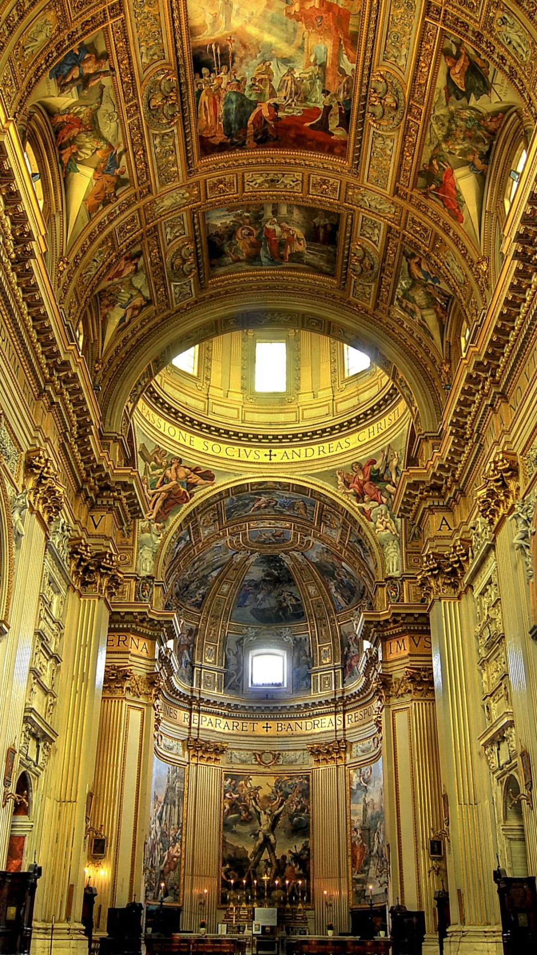 Gilded Architecture in Cathedral by Riccardo Cuppini