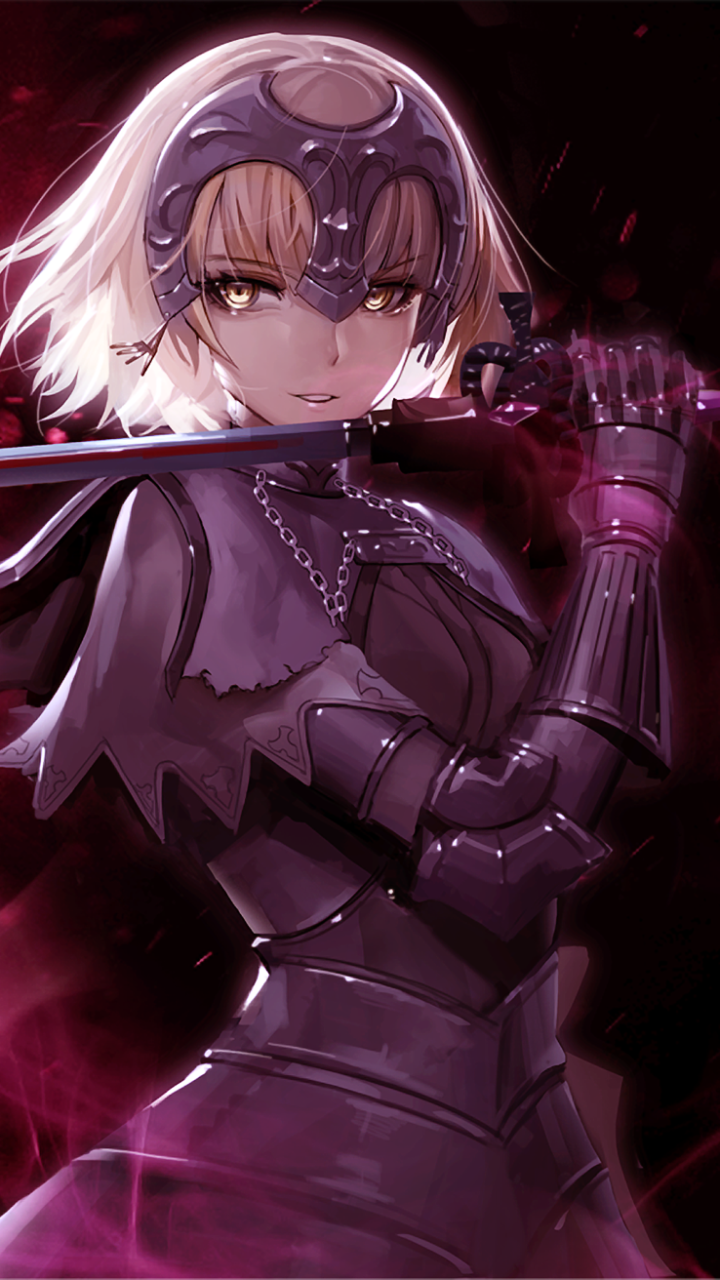 Download Jeanne D'Arc Alter Anime Fate/Grand Order Phone Wallpaper
