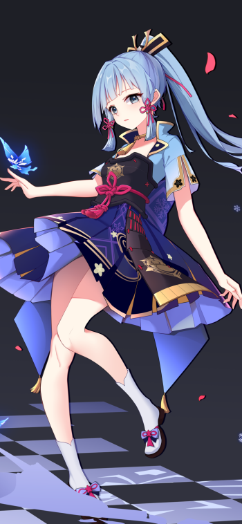 Kamisato Ayaka (Genshin Impact) video game Genshin Impact Phone Wallpaper