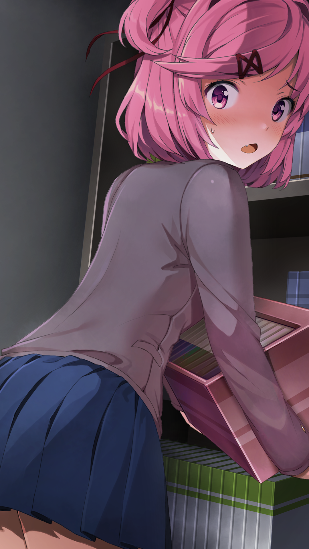 Sayori - Doki Doki Literature Club! by Sascha - Mobile Abyss