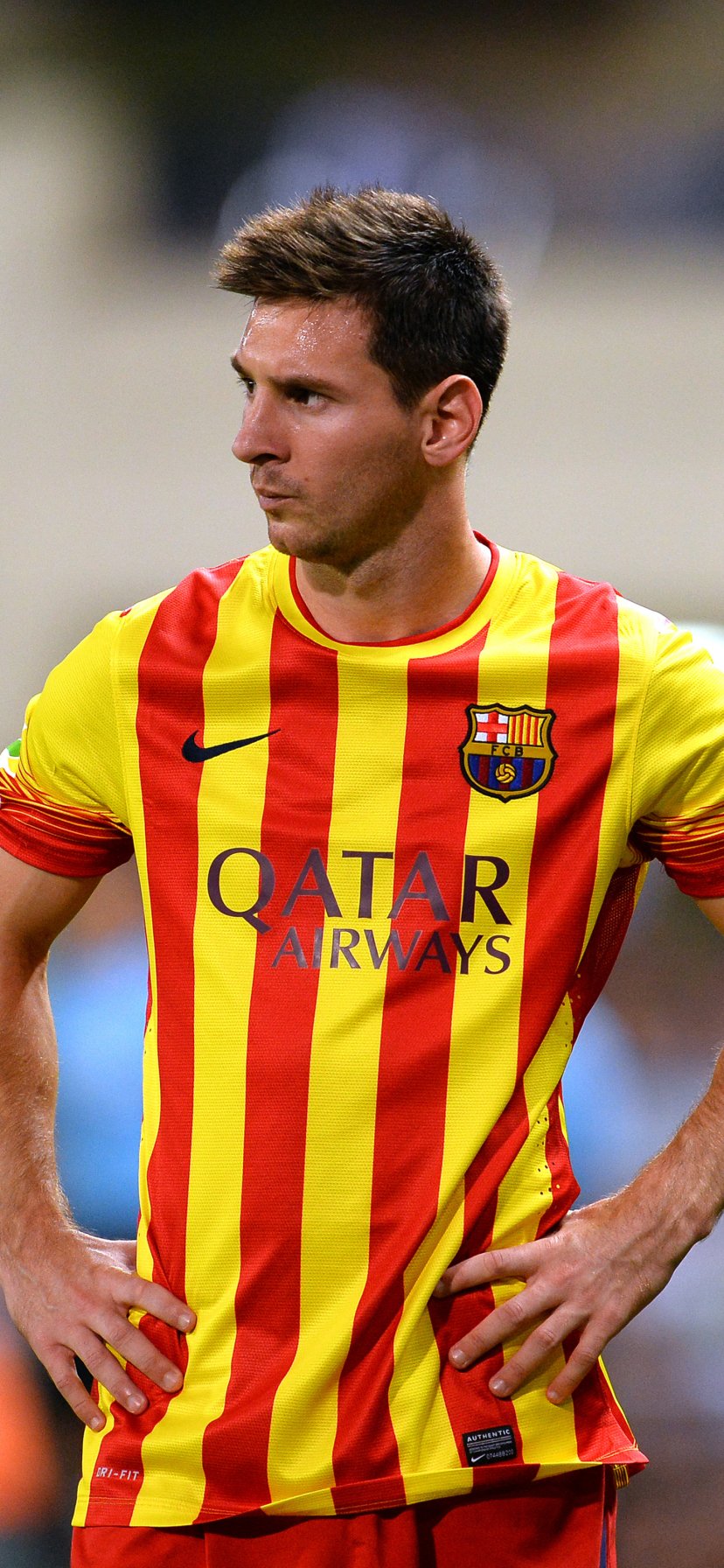Download Argentinian Soccer Lionel Messi Sports Phone Wallpaper