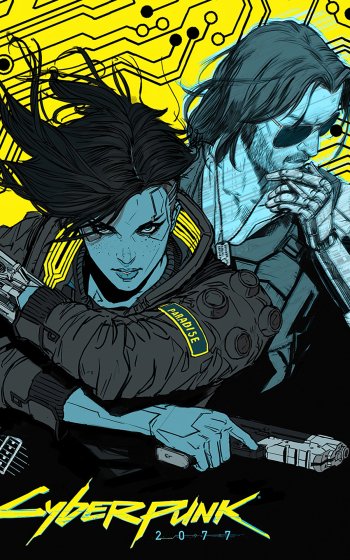 video game Cyberpunk 2077 Phone Wallpaper