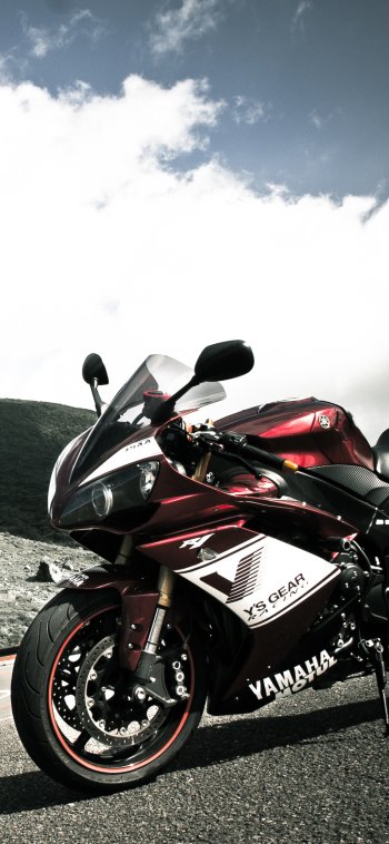 motorcycle Yamaha vehicle Yamaha R1 Phone Wallpaper