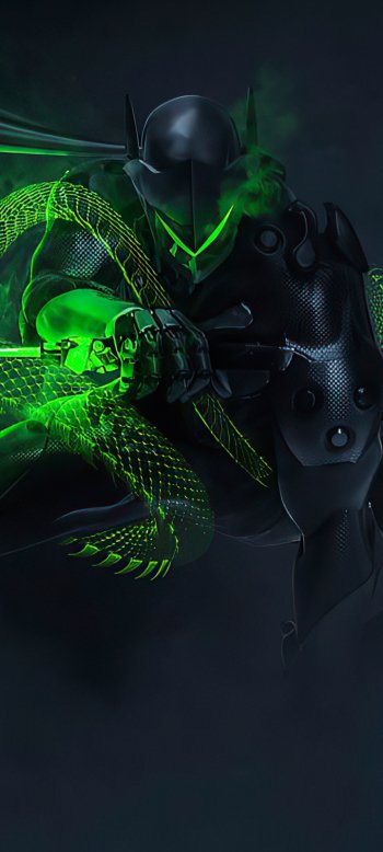Genji (Overwatch) video game Overwatch Phone Wallpaper