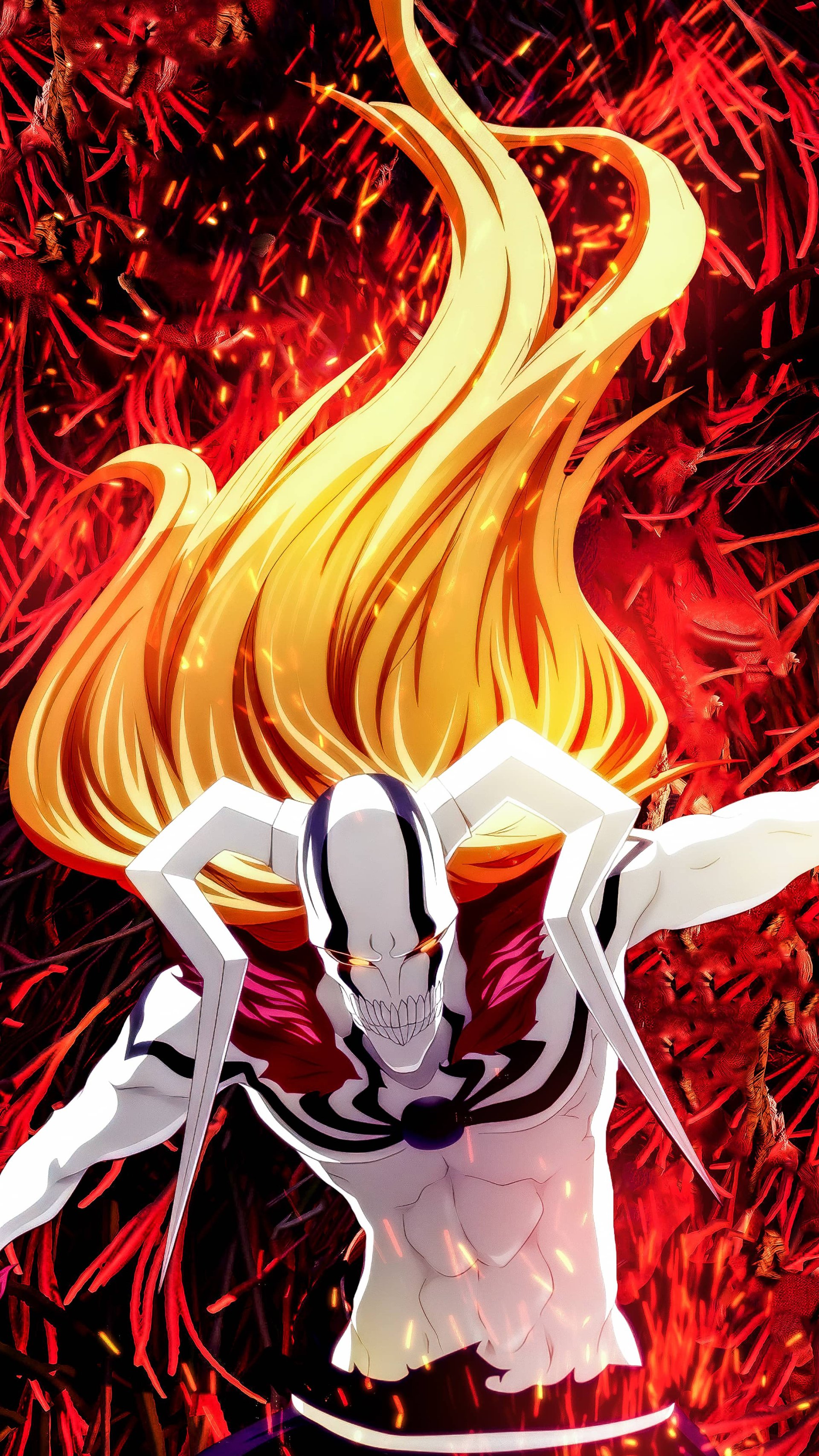 Bleach Ichigo Vasto Lorde Fury by SyanArt