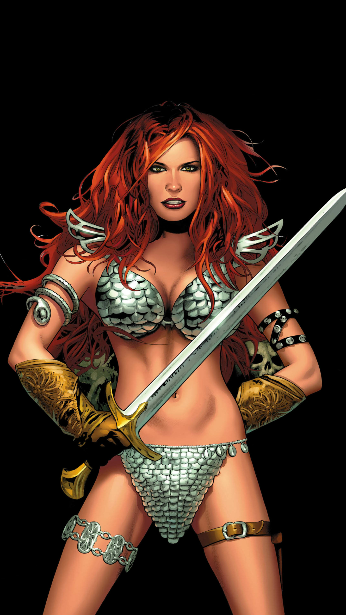 Red Sonja Phone Wallpaper Mobile Abyss