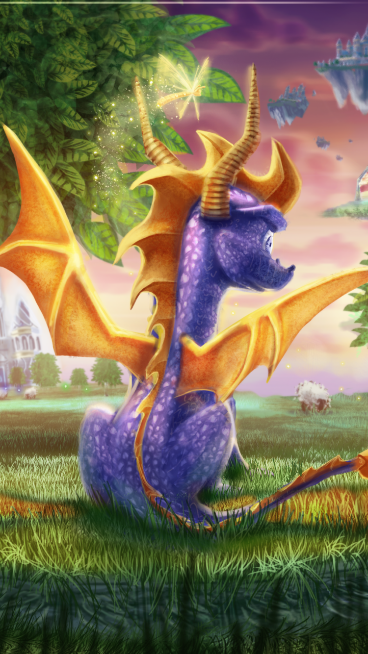 Spyro's world by IceDragonhawk