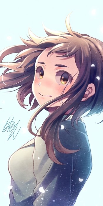 Ochaco Uraraka Anime My Hero Academia Phone Wallpaper