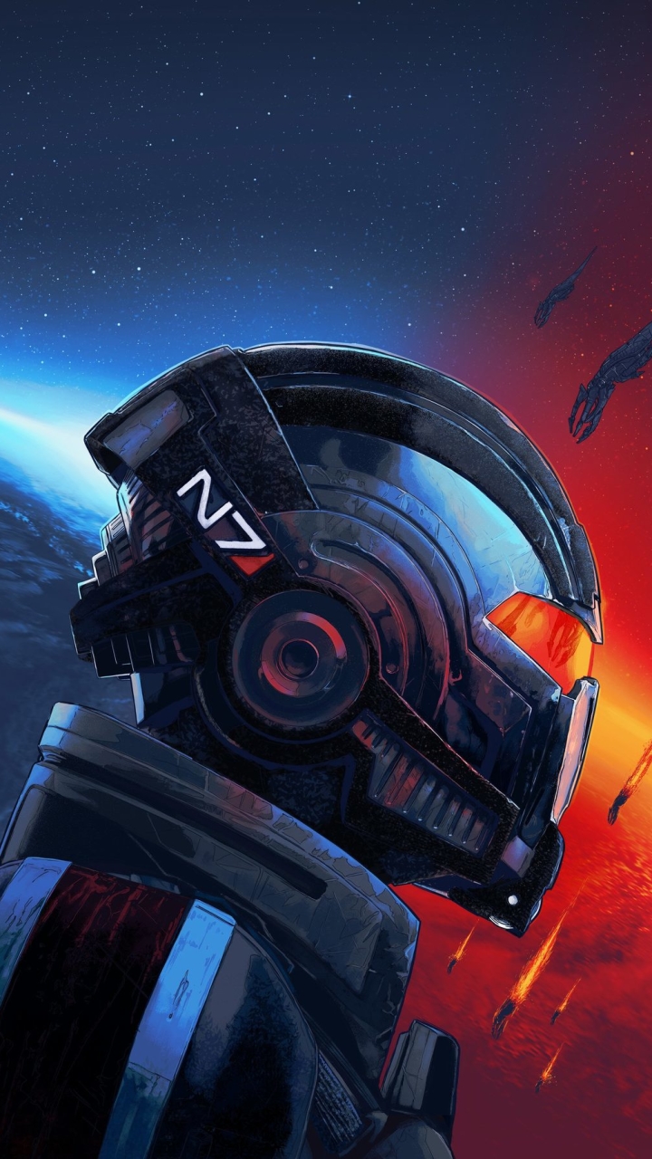 Mass Effect Legendary Edition Phone Wallpaper