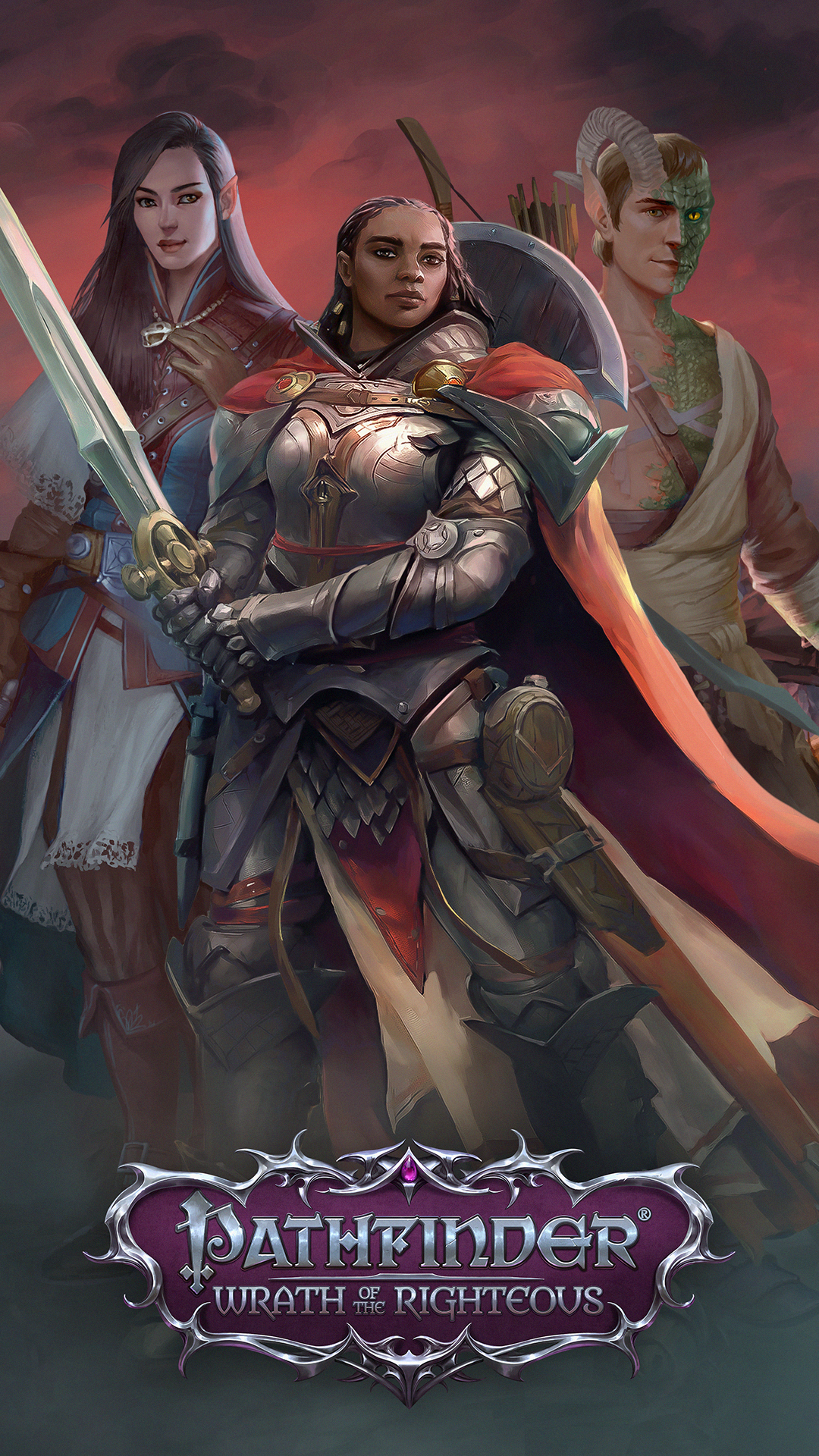 Pathfinder: Wrath of the Righteous Phone Wallpaper