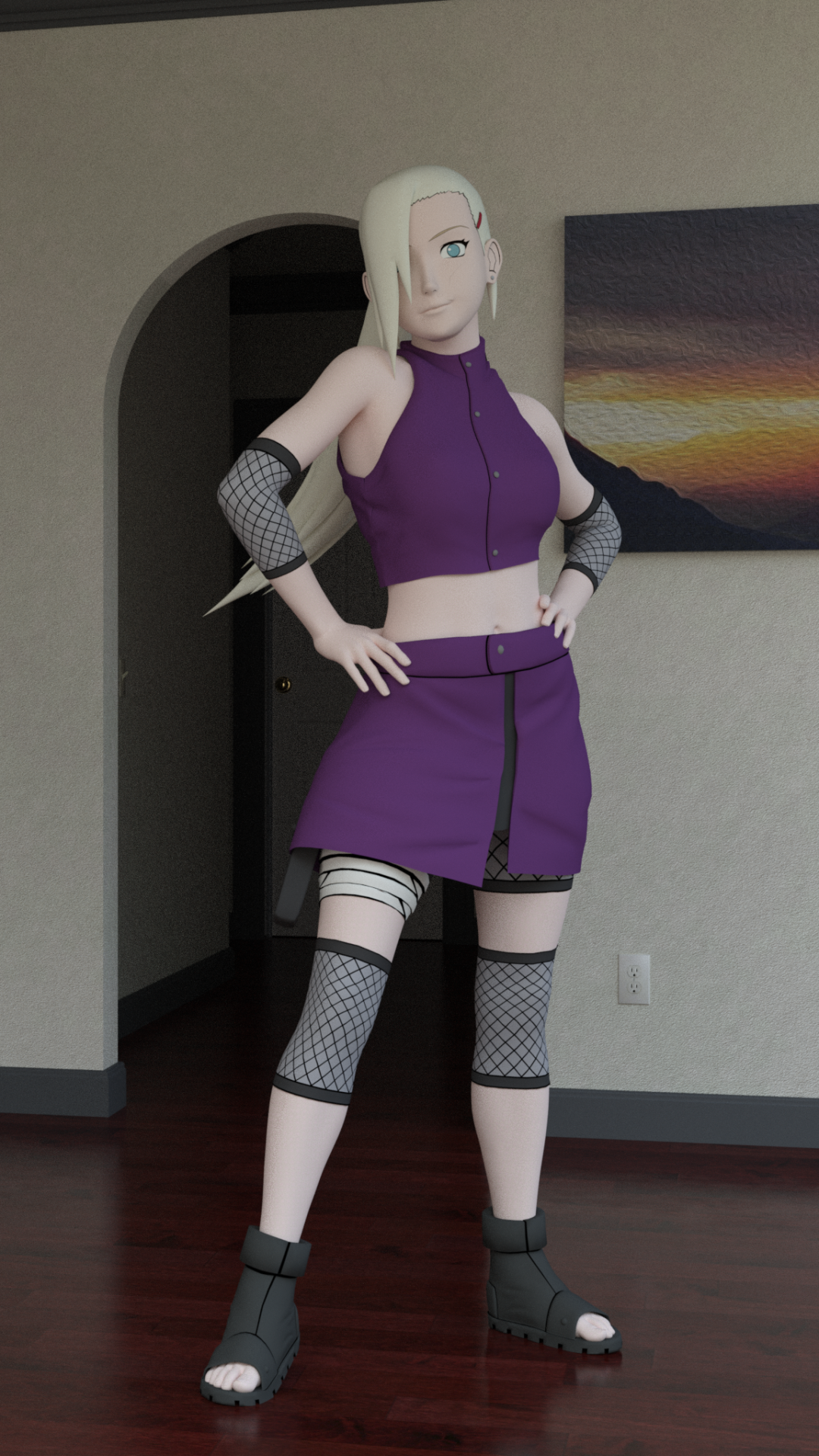 Download Ino Yamanaka Anime Naruto Phone Wallpaper