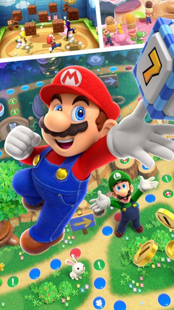 Mario video game Mario Party Superstars Phone Wallpaper
