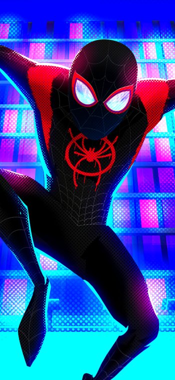 Miles Morales spider man movie Spider-Man: Into The Spider-Verse Phone Wallpaper