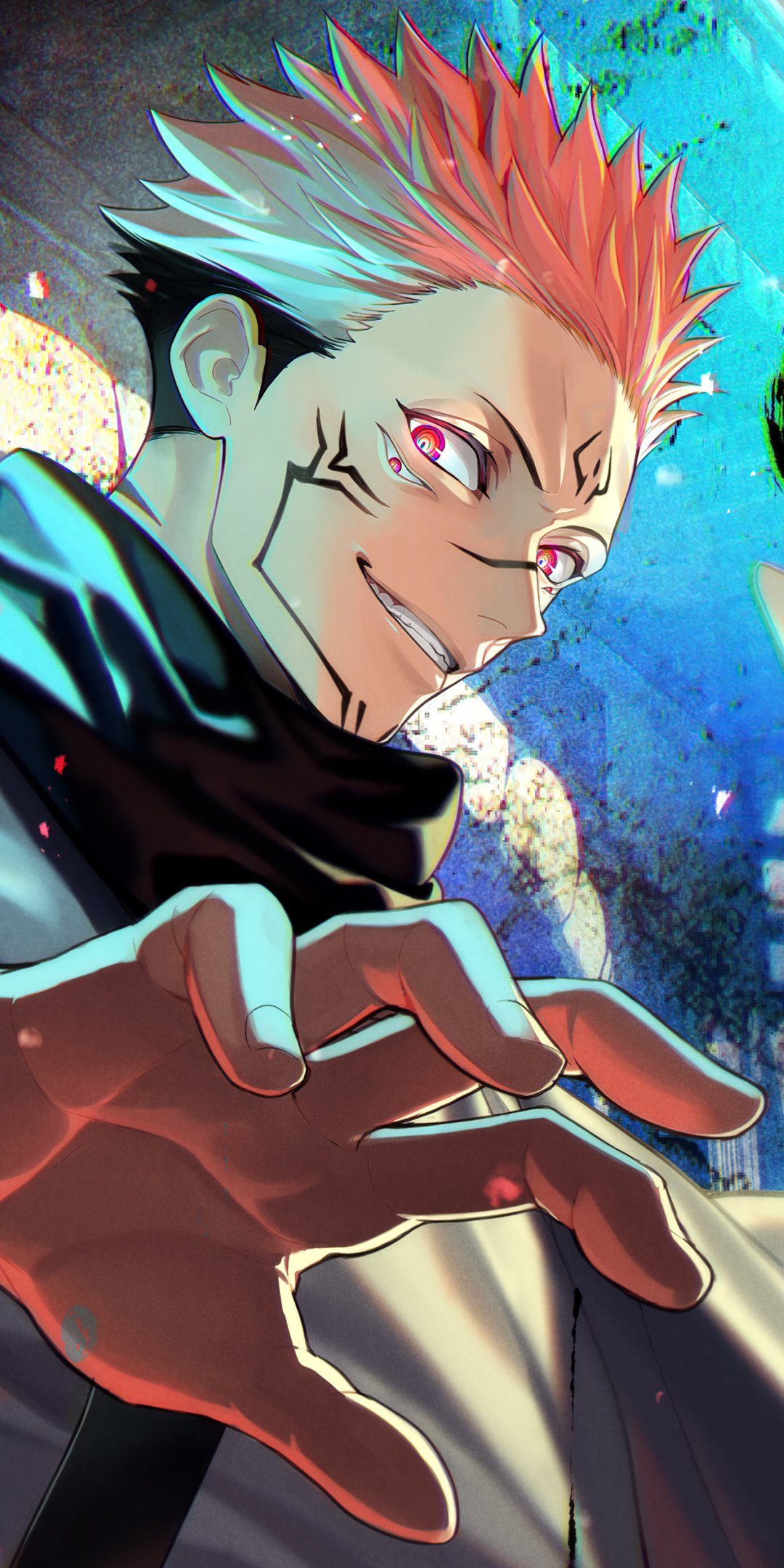 Download Pink Hair Sukuna (Jujutsu Kaisen) Anime Jujutsu Kaisen Phone  Wallpaper by 縞 - Mobile Abyss