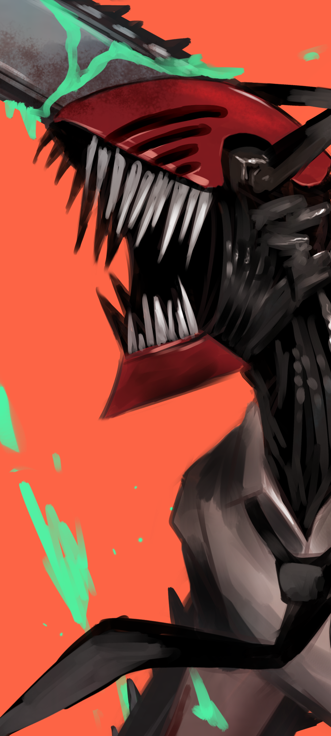 Download Denji (Chainsaw Man) Anime Chainsaw Man Phone Wallpaper