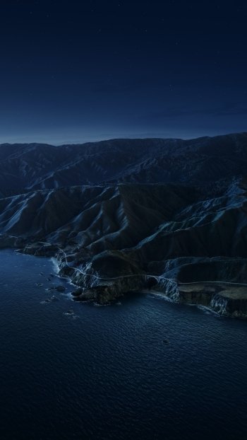  macOS 11 (Big Sur) Stock Wallpaper - Night