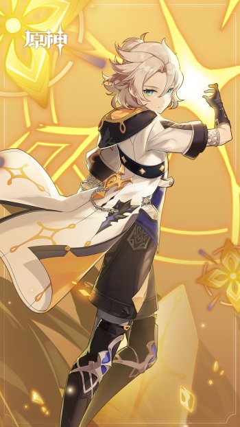 Albedo (Genshin Impact) video game Genshin Impact Phone Wallpaper